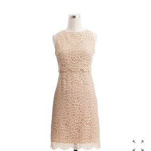 J Crew raindrop lace dress